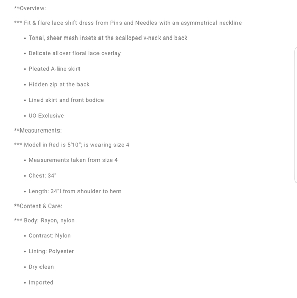 Urbanoutfitters Lace Sheer Open Back Sexy Dress - Picture 6 of 6